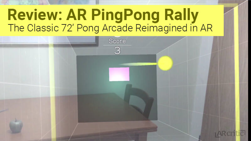 AR PingPong Rally