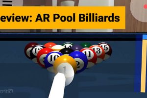 AR Pool Billiards Game Review (ARKit)
