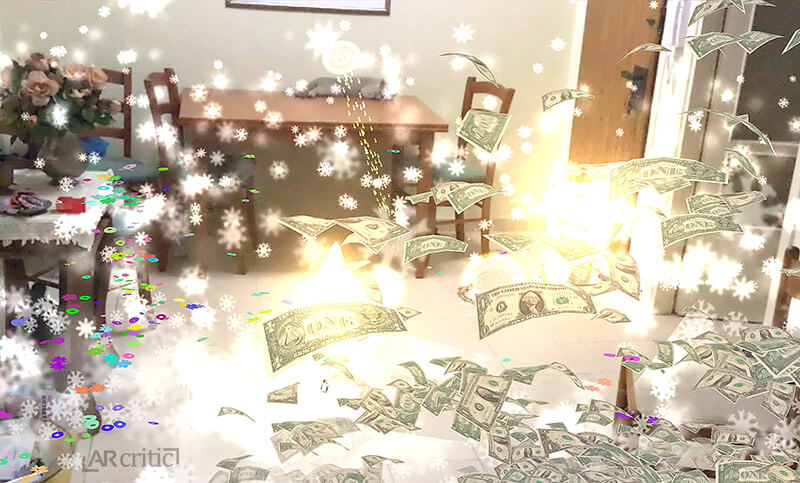Photo taken using AR Toy Camera app
