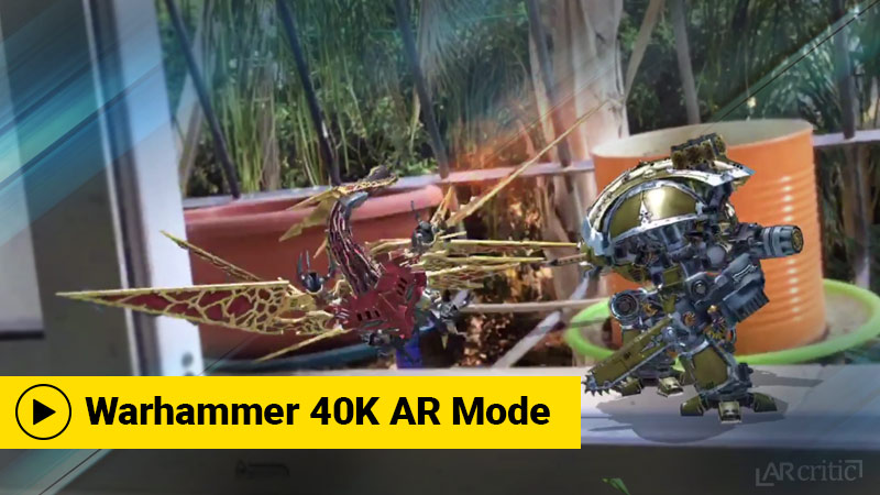 Warhammer 40K AR mode