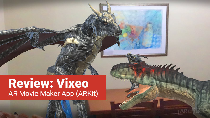 Vixeo AR Movie Maker app
