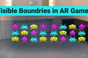 Should gameplay area boundaries be visible in AR Games?