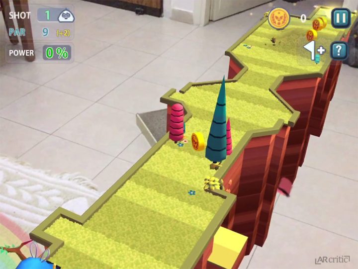 Dragon Putt AR mode