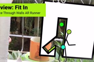 Fit In Review – Challenging AR Runner iOS Game (ARKit)
