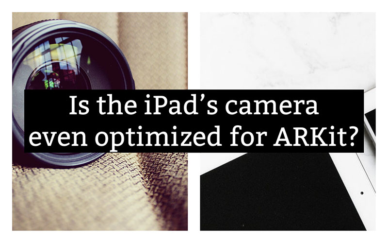 iPad camera and interchangeable lens