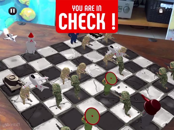 People's Chess iOS AR game screenshot