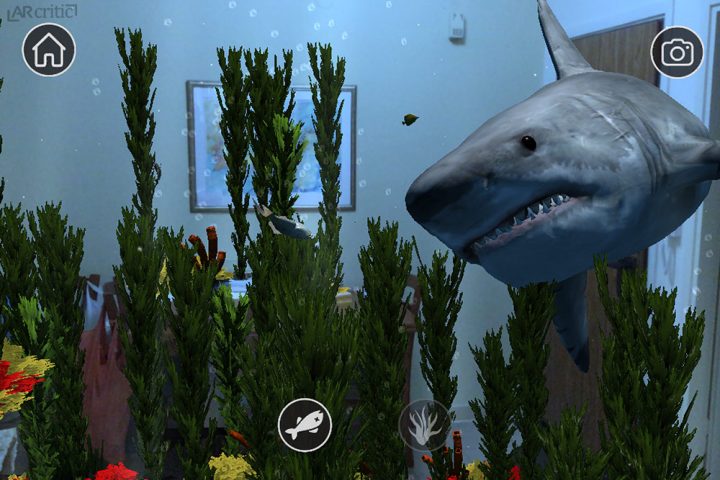 Shark Deco AR app screenshot