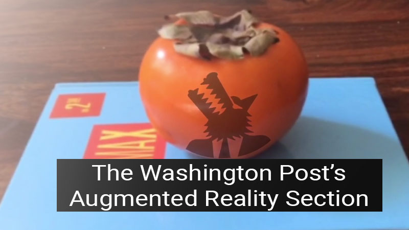 AR app for carving a hole on a pumpking