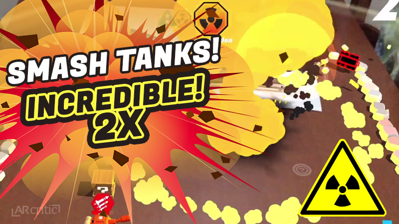 Nuke bomb in Smash Tanks!