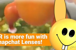 AR is more Fun with Snapchat Lenses!