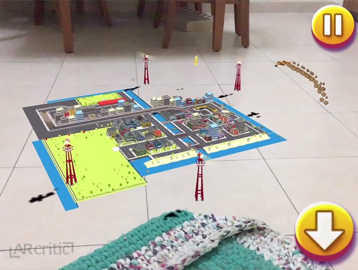 AR Plane Craze game screenshot