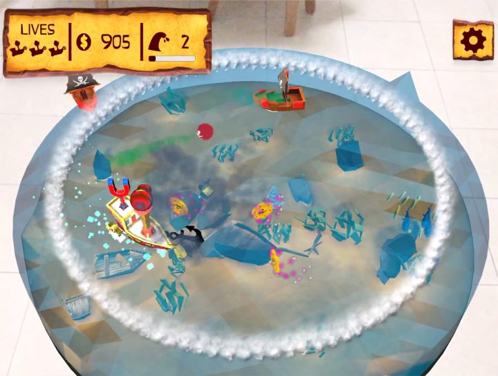 ARtillery Bay iOS ARKit game screenshot