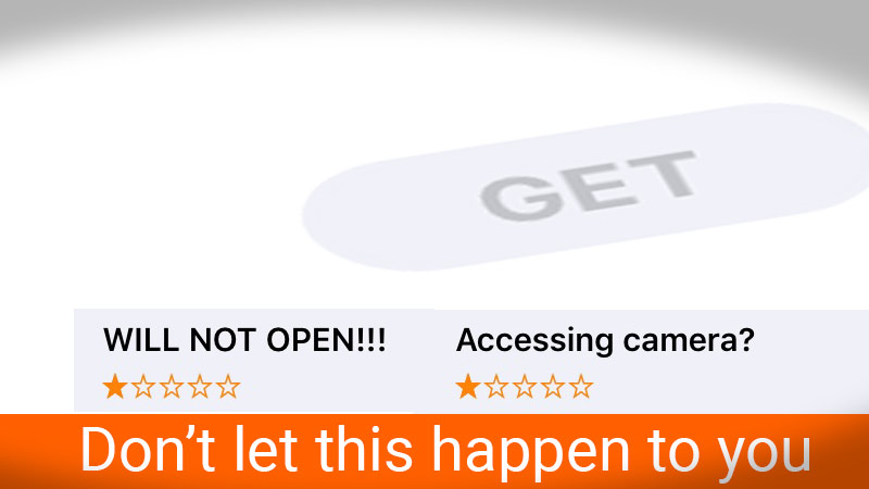 Low app rating app store