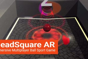 HeadSquare AR Multiplayer Game Preview (iOS/ARKit)