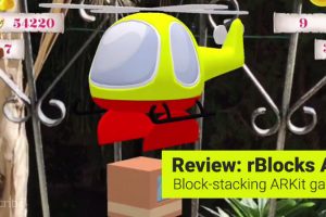 rBlocks AR Game Review (iOS)