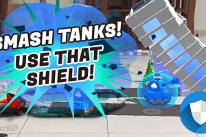 Low-angle Smash Tanks Gameplay and an important Tip!