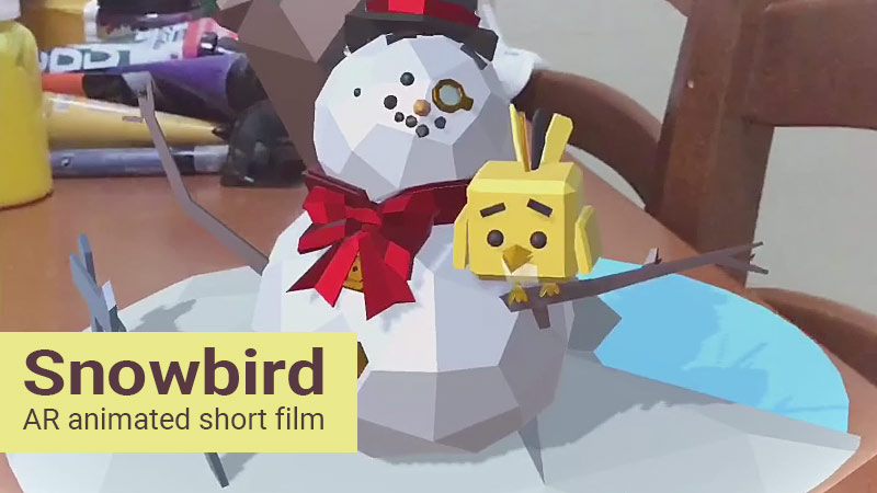 Snowbird animated short film