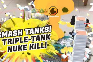 Nuke-only 5-tank multi-Incredible Smash Tanks! Gameplay