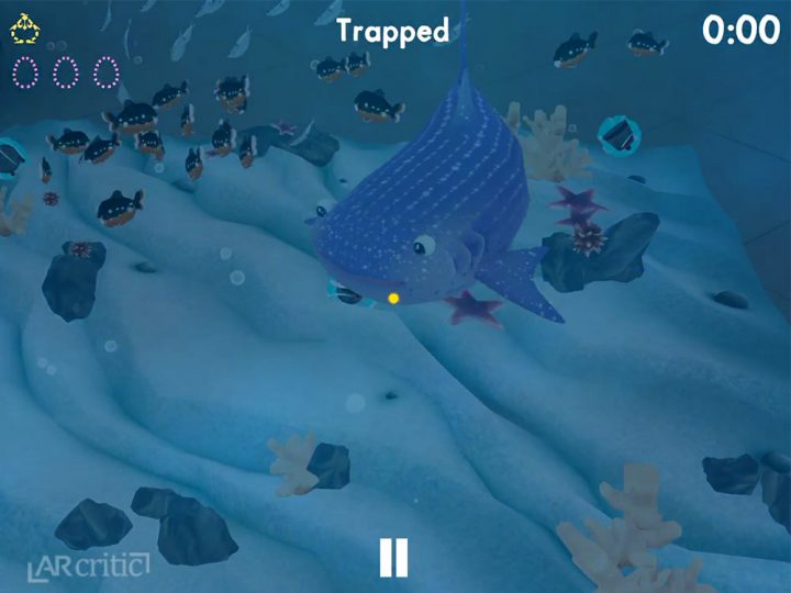 Waddle Home AR underwater scene