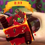 Protruding towers in the game Tiltball