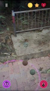 CatchMe AR gameplay screenshot