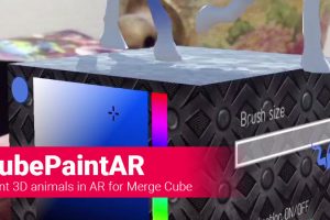 CubePaintAR for Merge Cube – App Review (iOS)
