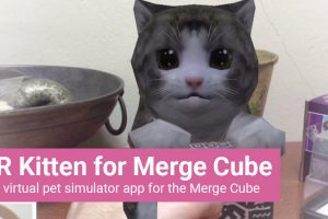 AR Kitten for Merge Cube – App Review (iOS)