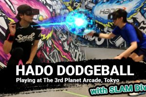 Playing HADO in Tokyo with SLAM DivA