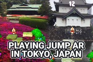 Playing Jump AR in Tokyo, Japan (after an update)