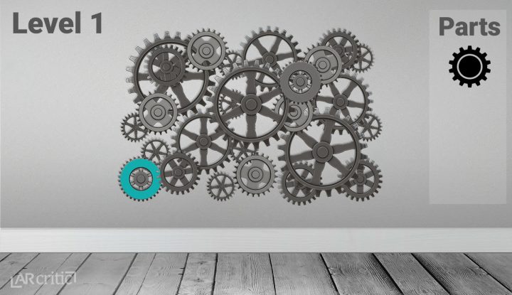gear AR puzzle game illustration