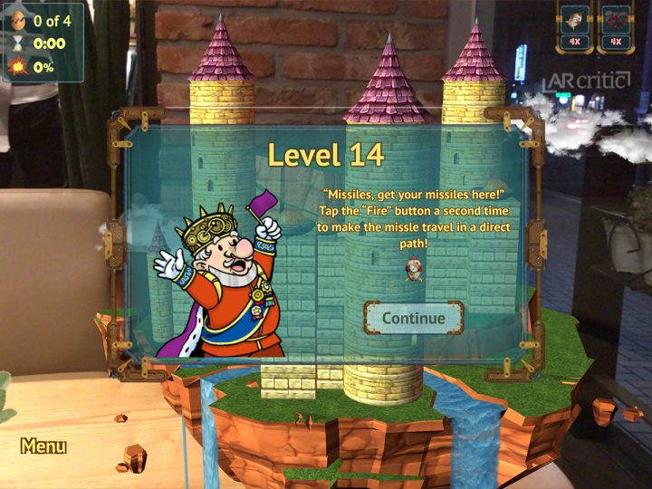 Level 14, unlocking missiles