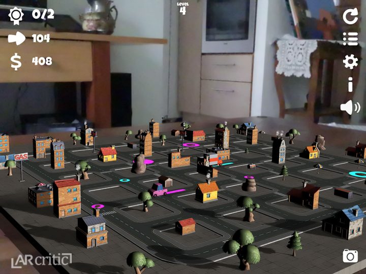 Car Puzzler night map