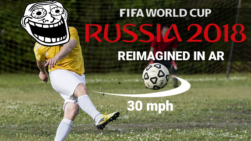 FIFA World Cup in Augmented Reality