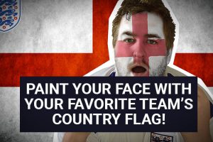 World Cup 2018 Country Flag Face Paint AR App (iOS)