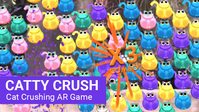 Catty Crush AR Game