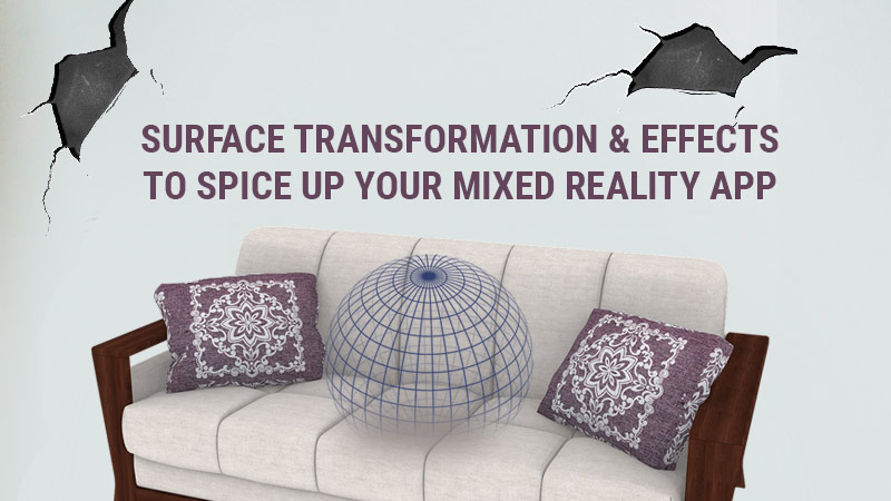 Surface deformation and effects in mixed reality