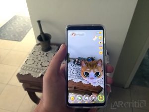 Meow game on the OnePlus 6