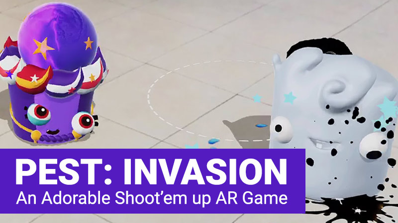 Pest Invasion AR game