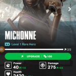 Michonne rare hero