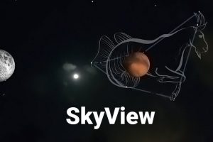 Trying out SkyView on my Android Phone