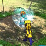 enemy using shield to protect itself