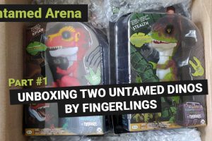 Unboxing Fingerlings Untamed Dino Toys