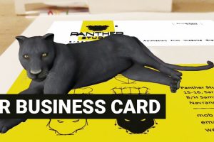 AR Business Card App by Panther Studio