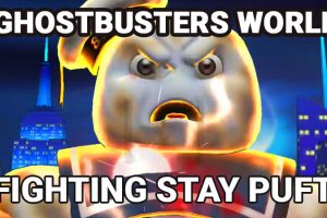 Ghostbusters World – Fighting Stay Puft Marshmallow Man Ghost