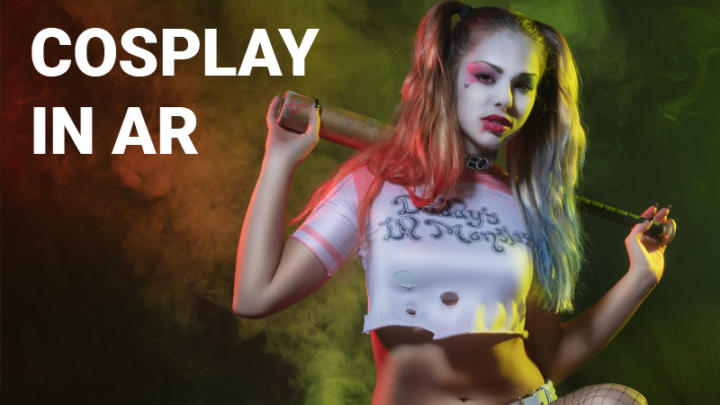 Cosplay in augmented reality