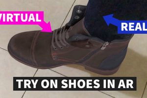 AR Shoe App – Try On Shoes at Home using Augmented Reality