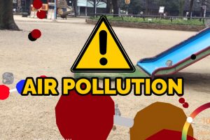 Air Quality Visualization AR App for iOS