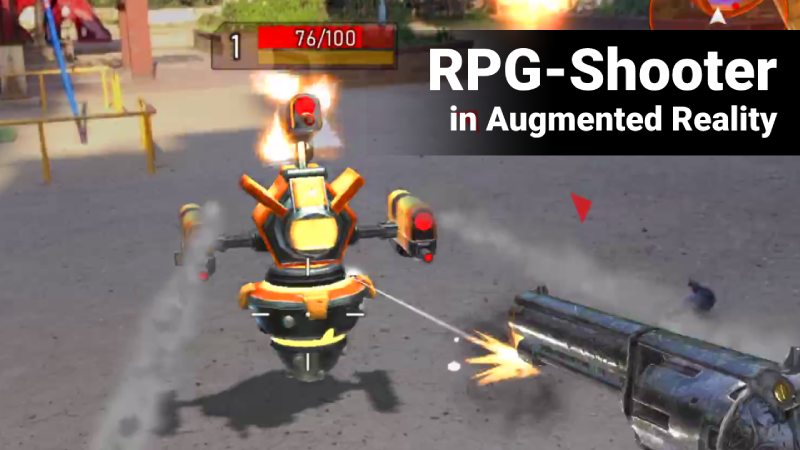 AR RPG shooter game
