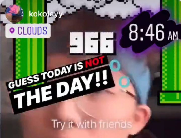 966 points playing Flying Face