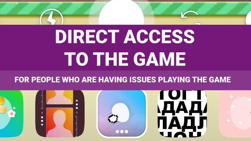 Direct access to Flying Face Instagram game